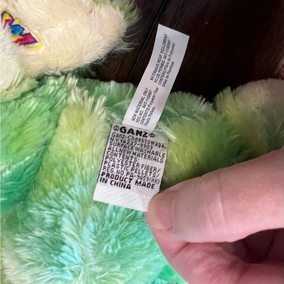 Ganz Webkinz Tie Dye Frog HM162 Plush Stuffed Animal - Picture 7 of 8